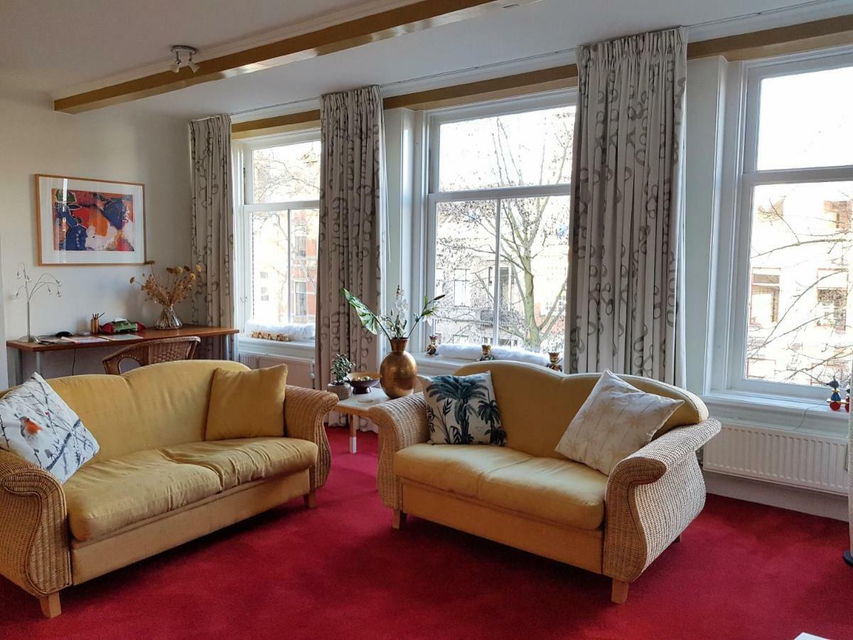 Large Historical Apartment & Canal Terrace Utrecht Eksteriør billede